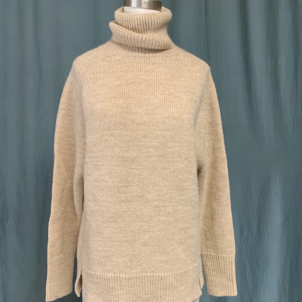 Wool Blend Jcrew Roomy Turtleneck